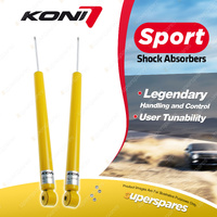 2 x Rear KONI Sport Shock Absorbers 8040-1351Sport - Double Adjustable Version