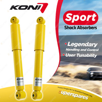 2 x Rear KONI Sport Shock Absorbers 8040-1398Sport - Double Adjustable Version