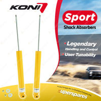 2 x Rear KONI Sport Shock Absorbers 8040-1402Sport - Double Adjustable Version