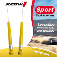 2 x Rear KONI Sport Shock Absorbers 8040-1403Sport - Double Adjustable Version