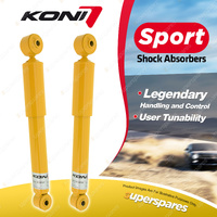 2 x Rear KONI Sport Shock Absorbers 8040-1411Sport - Double Adjustable Version