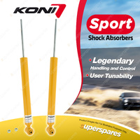 2 x Rear KONI Sport Shock Absorbers 8040-1412Sport - Double Adjustable Version
