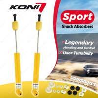 2 x Rear KONI Sport Shock Absorbers 8041-1067Sport - Double Adjustable Version