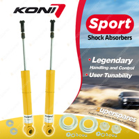 2 x Front KONI Sport Shock Absorbers 8041-1118Sport - Double Adjustable Version