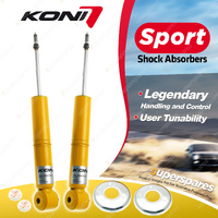 2 x Rear KONI Sport Shock Absorbers 8041-1204Sport - Double Adjustable Version