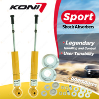 2 x Rear KONI Sport Shock Absorbers 8041-1281Sport - Double Adjustable Version
