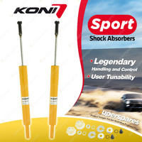 2 x Front KONI Sport Shock Absorbers 8041-1305Sport - Double Adjustable Version