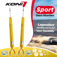 2 x Front KONI Sport Shock Absorbers 8041-1307Sport - Double Adjustable Version