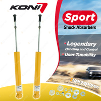 2 x Rear KONI Sport Shock Absorbers 8041-1316Sport - Double Adjustable Version