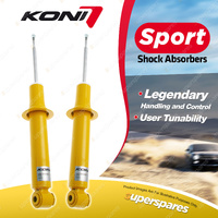 2 x Rear KONI Sport Shock Absorbers 8240-1076Sport - Double Adjustable Version