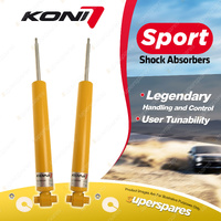 2 x Rear KONI Sport Shock Absorbers 8240-1298Sport - Double Adjustable Version