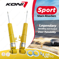 2 x Rear KONI Sport Adjustable Shock Absorbers 8241-1252LSport 8241-1252RSport
