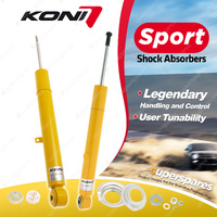 2 x Front KONI Sport Adjustable Shock Absorbers 8241-1284LSport 8241-1284RSport