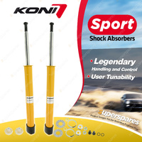 2 x Rear KONI Sport Shock Absorbers 8610-1352Sport - Double Adjustable Version