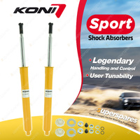 2 x Front KONI Sport Shock Absorbers 8610-1365Sport - Double Adjustable Version