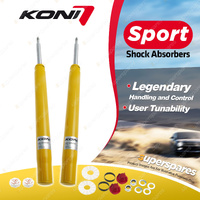 2 x Front KONI Sport Shock Absorbers 8641-1021Sport - Double Adjustable Version