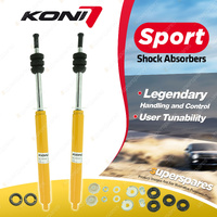 2 x Front KONI Sport Shock Absorbers 8641-1077Sport - Double Adjustable Version