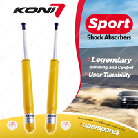2 x Front KONI Sport Shock Absorbers 8641-1389Sport - Double Adjustable Version
