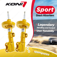 2 x Front KONI Sport Shock Absorbers 87-2622Sport - Double Adjustable Version