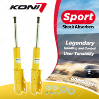 2 x Front KONI Sport Shock Absorbers 8741-1030Sport - Double Adjustable Version