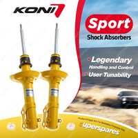 2 x Front KONI Sport Shock Absorbers 8741-1259Sport - Double Adjustable Version