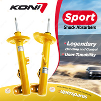 2 x Front KONI Sport Adjustable Shock Absorbers 8741-1338LSport 8741-1338RSport