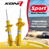 2 x Front KONI Sport Adjustable Shock Absorbers 8741-1461LSport 8741-1461RSport