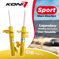 2 x Front KONI Sport Adjustable Shock Absorbers 8741-1490LSport 8741-1490RSport