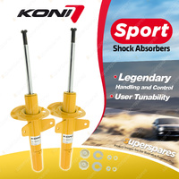 2 x Front KONI Sport Shock Absorbers 8741-1533Sport - Double Adjustable Version