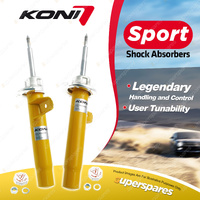 2 x Front KONI Sport Adjustable Shock Absorbers 8741-1535LSport 8741-1535RSport