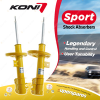2 x Front KONI Sport Adjustable Shock Absorbers 8741-1540LSport 8741-1540RSport