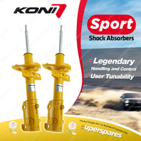2 x Front KONI Sport Shock Absorbers 8741-1549Sport - Double Adjustable Version