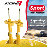 2 x Front KONI Sport Shock Absorbers 8741-1554Sport - Double Adjustable Version