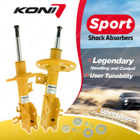 2 x Front KONI Sport Adjustable Shock Absorbers 8741-1577LSport 8741-1577RSport