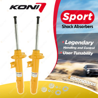 2 x Front KONI Sport Shock Absorbers 8741-1582Sport - Double Adjustable Version