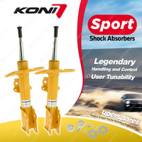 2 x Front KONI Sport Shock Absorbers 8741-1589Sport - Double Adjustable Version
