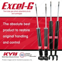 Front + Rear KYB EXCEL-G Shock Absorbers for AUDI A6 C6 All Styles