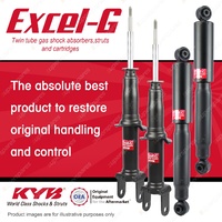 Front + Rear KYB EXCEL-G Shock Absorbers for FORD Falcon BA BF I6 V8 RWD Sedan