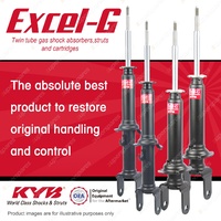 Front + Rear KYB EXCEL-G Shock Absorbers for FORD TE50 AU V8 RWD Sedan 99-02