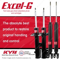 Front + Rear KYB EXCEL-G Shock Absorbers for HYUNDAI iX35 LM FWD AWD Wagon