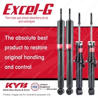 Front + Rear KYB EXCEL-G Shock Absorbers for KIA Sorento BL V6 DT4 4WD SUV