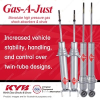 Front + Rear KYB GAS-A-JUST Monotube Shock Absorbers for MAZDA MX-5 NC LFDE 2.0