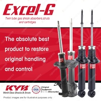 Front + Rear KYB EXCEL-G Shock Absorbers for NISSAN Maxima A32 V6 FWD Sedan