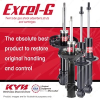 Front + Rear KYB EXCEL-G Shock Absorbers for SUBARU Outback BP9 EJ253 2.5 F4 AWD