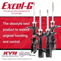 Front + Rear KYB EXCEL-G Shock Absorbers for TOYOTA Camry ASV50R 2AR-FE 2.5 FWD