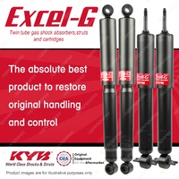 Front + Rear KYB EXCEL-G Shock Absorbers for TOYOTA Hilux RN40 RN41 LN40 RWD