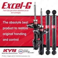 Front + Rear KYB EXCEL-G Shock Absorbers for TOYOTA Rav 4 ACA33 GSA33 ACA38