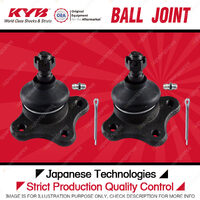 2 KYB Front Upper Ball Joints for Ford Courier PE PG PH Ranger PJ PK 2.5 2.6 3.0