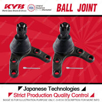 2 Pcs KYB Front Lower Ball Joints for Ford Courier PE PG PH 2.5L 2.6L WLAT 99-06