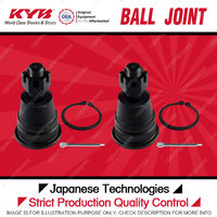 2 Pcs KYB Front Lower Ball Joints for Nissan Pulsar N16 1.8L I4 16V 1999-2006